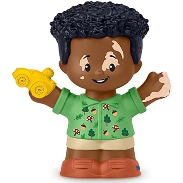 Fisher-Price figura ricambio ragazzo afroamericano per casa delle bambole JCW82