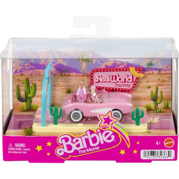 Mini Barbie Land Der Film: Fahrzeugsammlung mit 3,8 cm großen Minipuppen und Fahrzeugen