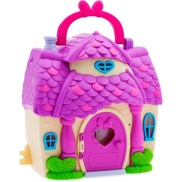 Minnie Mouse's House-Spielset mit 13 Teilen und beweglichen Figuren