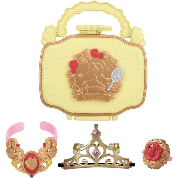 Set Gioielli Belle Princess Step Remin & Solan - Collana, Tiara e Bracciale Moda Bambini