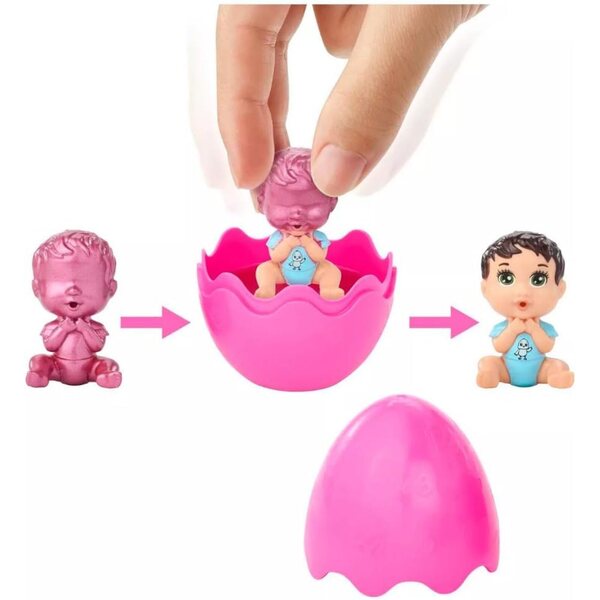 Barbie Color Reveal Osterei-Überraschungspaket – 5 Überraschungspuppen und Zubehör
