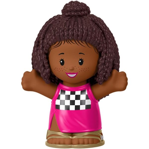 Parte di ricambio originale Fisher-Price Little People Cabrio HCF59 con figura afroamericana