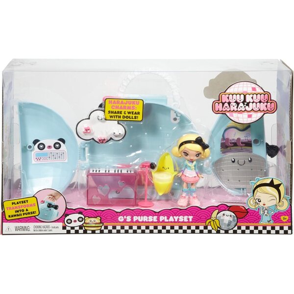 Kuu Kuu Harajuku Gs G Geldbörse Spielset: Spielset mit Minipuppe und Geldbörse