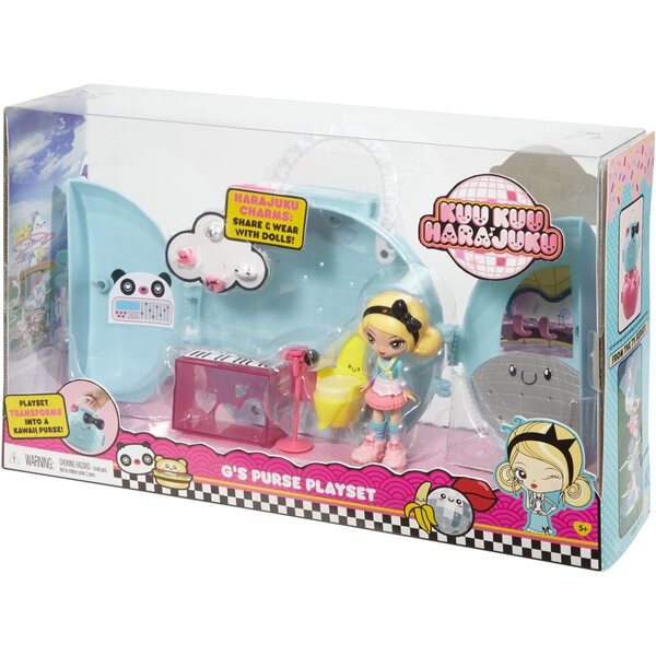 Kuu Kuu Harajuku Gs G Geldbörse Spielset: Spielset mit Minipuppe und Geldbörse