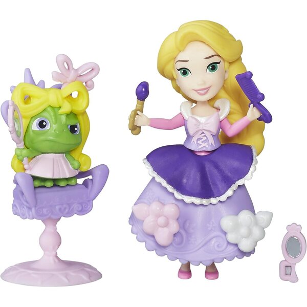 Disney Princess Rapunzel Styling-Salon mit anpassbaren Accessoires und Look