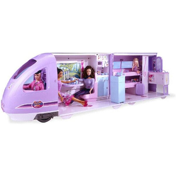 Barbie Travel Train: il treno delle meraviglie con giochi elettronici e accessori cucina