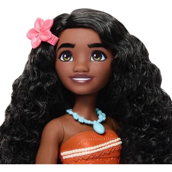 Disney Princess Vaiana Puppenset mit Zubehör zum Spielen am Strand