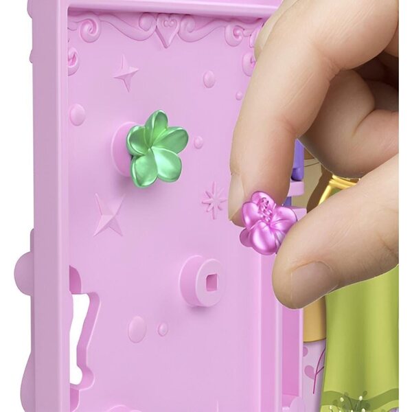 Disney Princess Puppenset mit Möbeln und Miniatur-Modeaccessoires