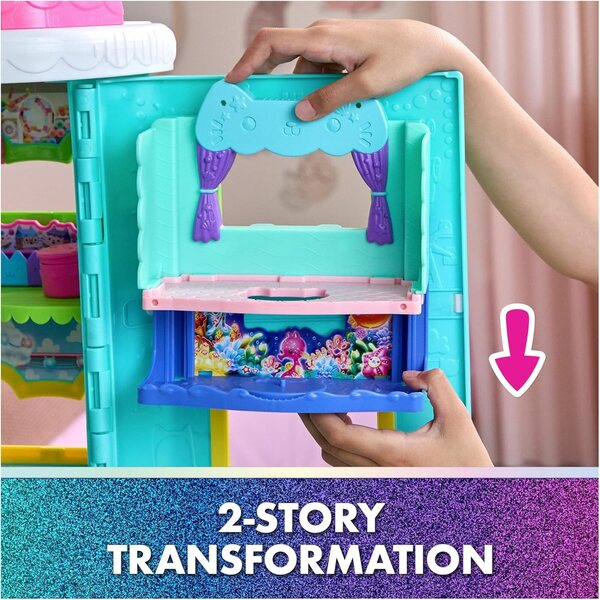 Gabby's Dollhouse Playset Bagno e Portal Rooms per giochi creativi