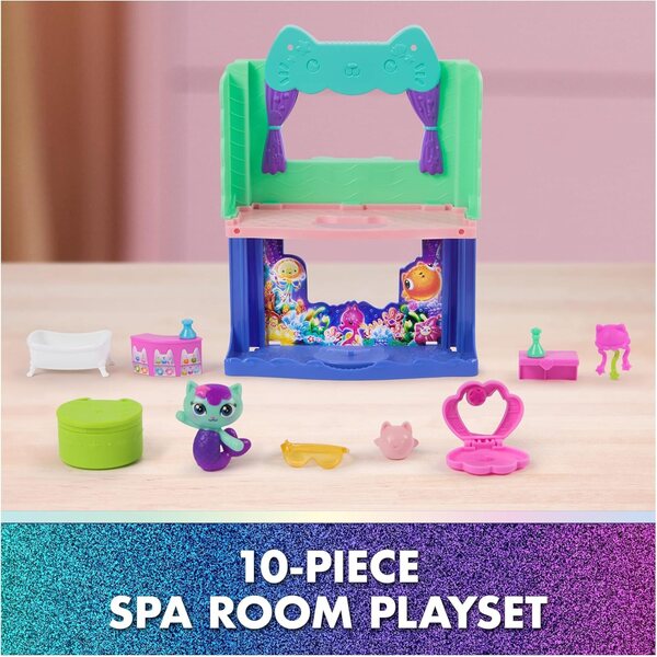 Gabby's Dollhouse Playset Bagno e Portal Rooms per giochi creativi