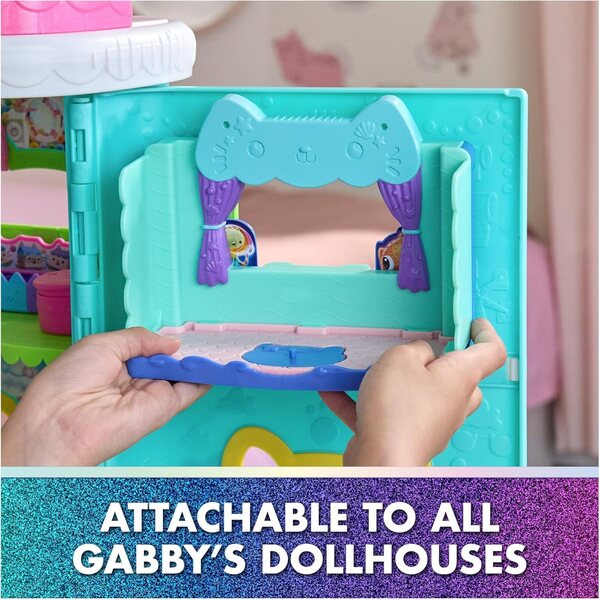 Gabby's Dollhouse Playset Bagno e Portal Rooms per giochi creativi