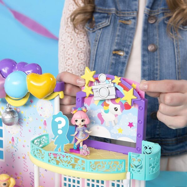 Party Popteenies Poptastic Party Playset - Bambola esclusiva e accessori per bambini 4+