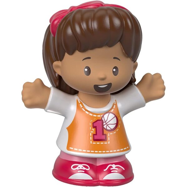 Fisher-Price Little People Figura Ricambio Girl Mia per Play Basketball Playset FGX51