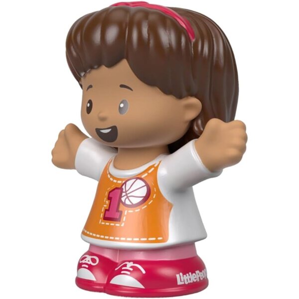 Fisher-Price Little People Figura Ricambio Girl Mia per Play Basketball Playset FGX51