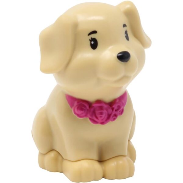 Ricambio Fisher-Price Cucciolo Labradoodle per Little People Dreamhouse JBH01