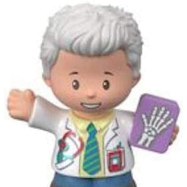 Figura di Ricambio Dott. Nathan Fisher-Price Little People Community Helpers GJP12