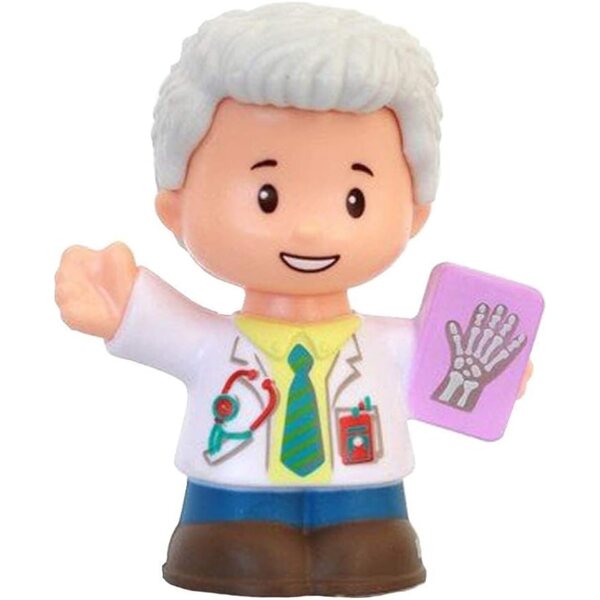 Figura di Ricambio Dott. Nathan Fisher-Price Little People Community Helpers GJP12
