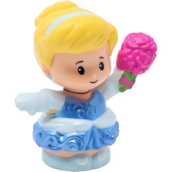 Figura di Cenerentola di ricambio Fisher-Price per Little People Princess Castle HGP76