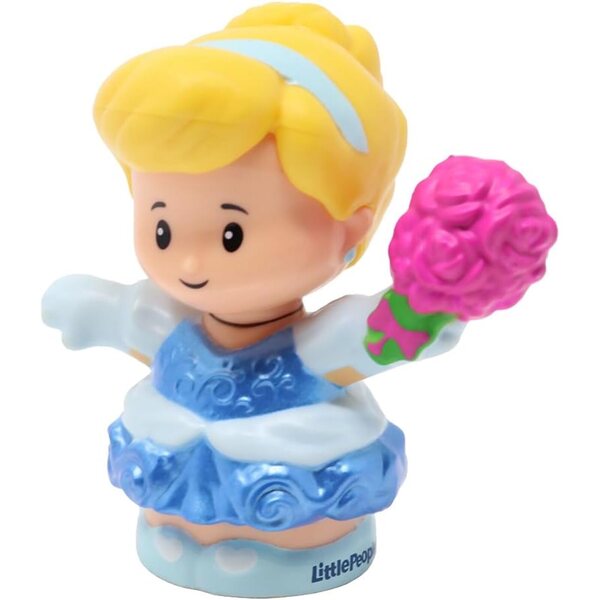Figura di Cenerentola di ricambio Fisher-Price per Little People Princess Castle HGP76