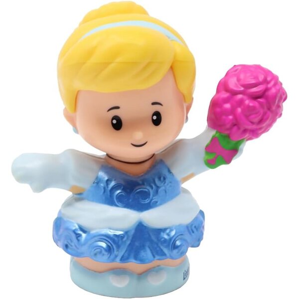 Figura di Cenerentola di ricambio Fisher-Price per Little People Princess Castle HGP76