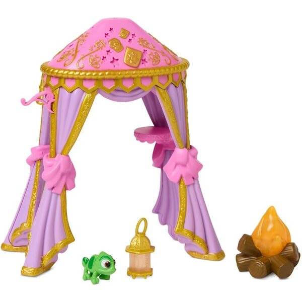 Rapunzel 5" Minipuppe mit Zubehör und Koffer – Disney Once Upon a Story