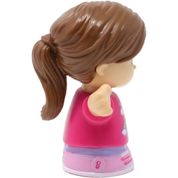 Fisher-Price Figura di ricambio femminile brunetta per set Little People HMJ60