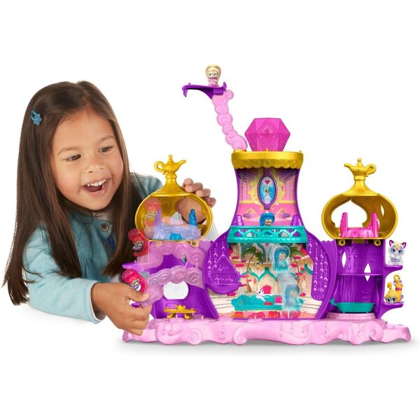 Fisher-Price Shimmer e Shine Palazzo delle Geniette Fluttuanti - Gioco Magico per Bambine