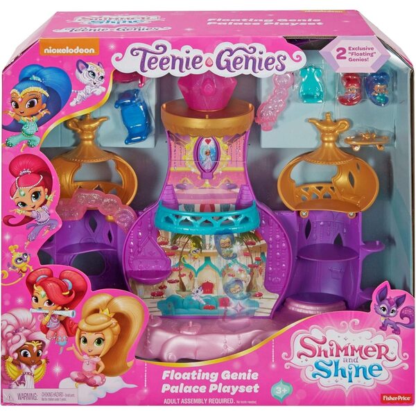 Fisher-Price Shimmer e Shine Palazzo delle Geniette Fluttuanti - Gioco Magico per Bambine