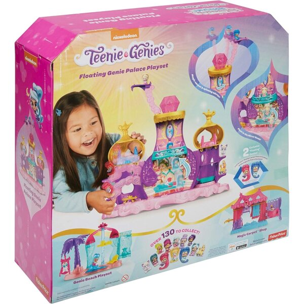 Fisher-Price Shimmer e Shine Palazzo delle Geniette Fluttuanti - Gioco Magico per Bambine