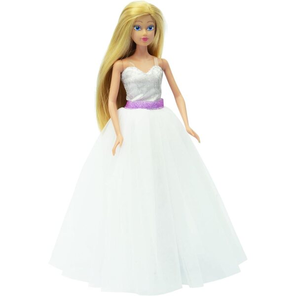 GIOCHERIA Tanya Sposa - Bambola con Abito da Sposa Perfetta per Giochi di Matrimonio