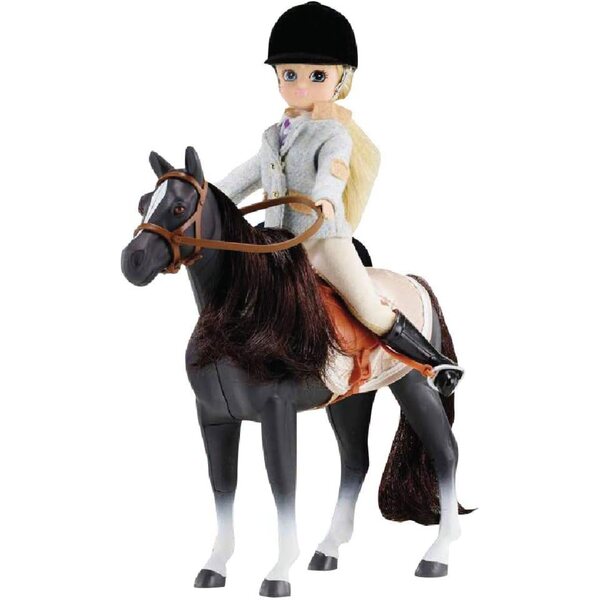 Lottie Pony Pals Puppe mit Pferd und Zubehör, Lernspiel für Kinder