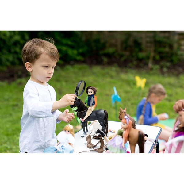 Lottie Pony Pals Puppe mit Pferd und Zubehör, Lernspiel für Kinder