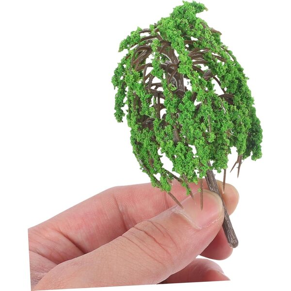 ERINGOGO Albero Miniatura in Plastica Realistico per Modellini e Case delle Bambole