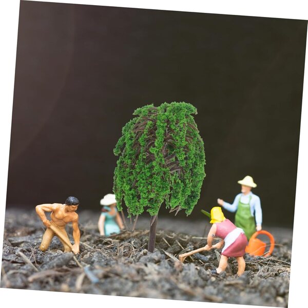 ERINGOGO Albero Miniatura in Plastica Realistico per Modellini e Case delle Bambole