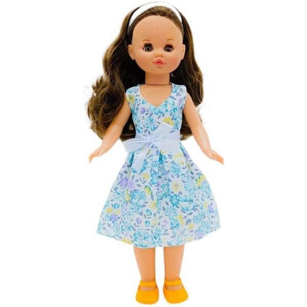Set aus Kleidung, Schuhen und Accessoires für Sintra-, Simona- und Nancy-Puppen – Folk Artesanía Blu
