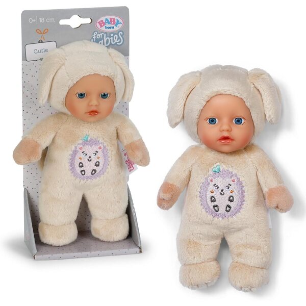 Baby Born Cutie 18 cm – Set mit 3 verschiedenen Babys für Kinder ab 3 Jahren