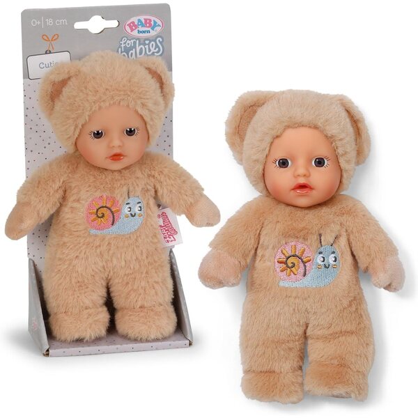 Baby Born Cutie 18 cm – Set mit 3 verschiedenen Babys für Kinder ab 3 Jahren