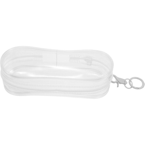 BESPORTBLE Borsa Mini Trasparente in PVC con Fibbia per Bambole 15,5x5x4,5 cm