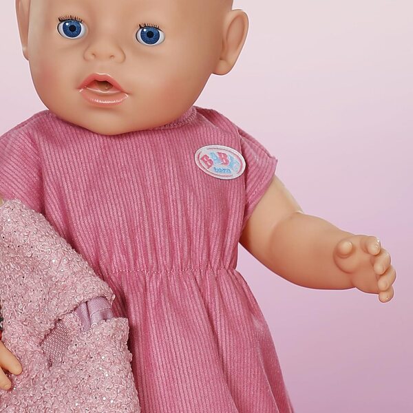 BABY born Mantel mit Kleid und Leggings im Set für 43 cm große Puppen mit Kapuze und Ohren