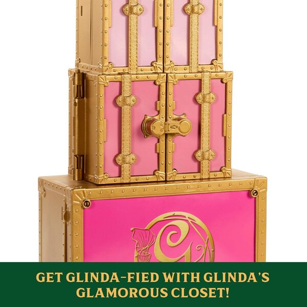 Guardaro Glinda Glamour con 2 Look, 13 Accessori e Sorprese dal Film Wicked