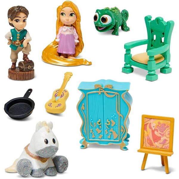 Set gioco Disney Animators' Littles Rapunzel Tower – Tangled con 10 pezzi