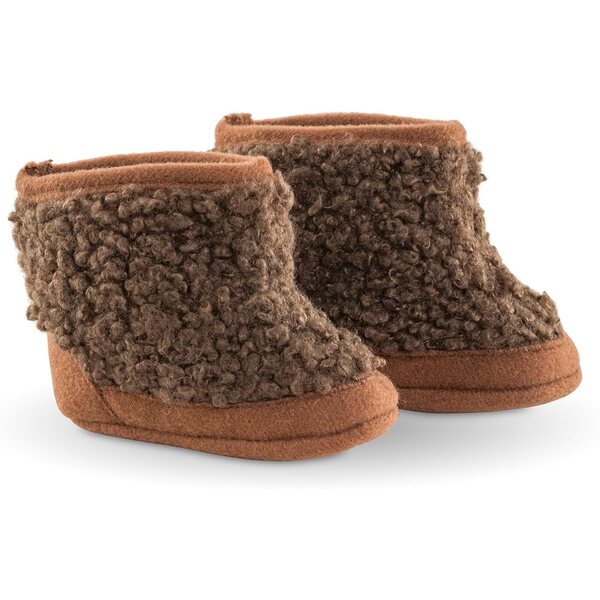 Corolle Braune Moumoute-Stiefel für 36-cm-Puppen, Bekleidungszubehör ab 2 Jahren