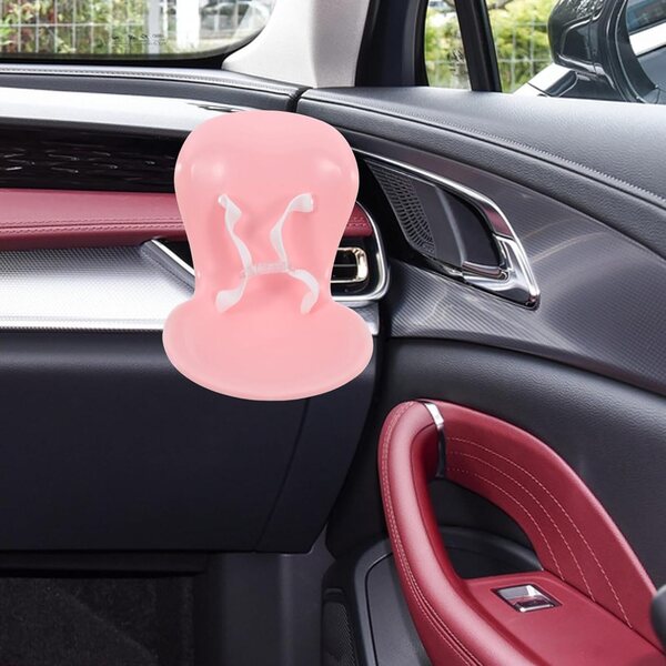 Cabilock Rosa Autositz für Minipuppen und Hamster mit Belüftungsclip und Befestigungsgurten