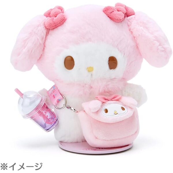 Sanrio Pochacco Pita Furenzu Zubehörset für Puppen, Schultergurt, Kamera und Tasche