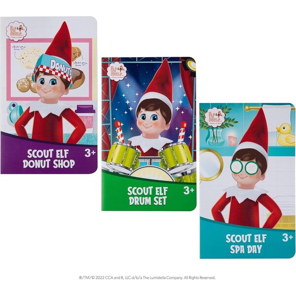 The Elf on the Shelf Insta Moment Pop Up - Set 31 Scene Elfi Multicolore Small