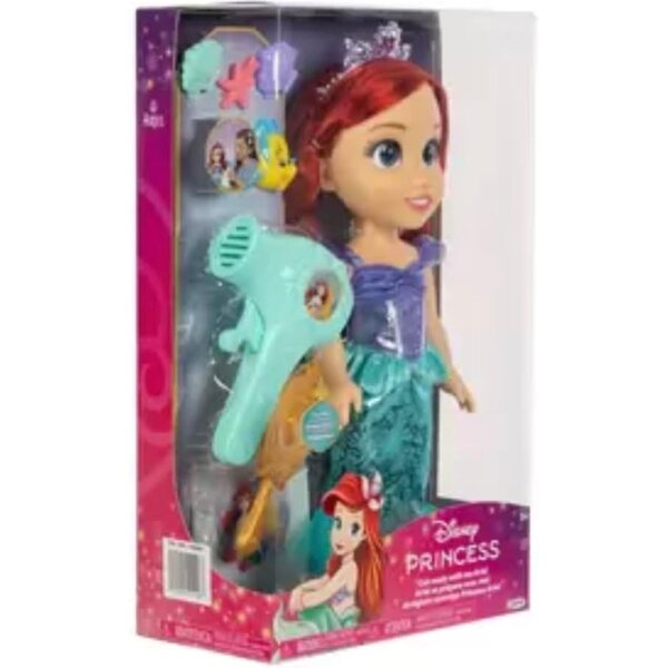 Disney Princess Die Eiskönigin, großes Set mit Ariel-Puppe und Frisurenzubehör