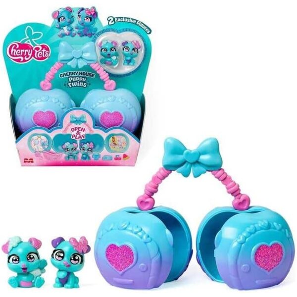 Cherry House Puppy Twins: Cherry House mit 2 Hunden und 6 exklusiven Accessoires