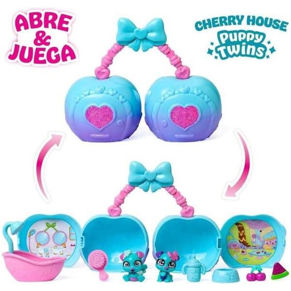 Cherry House Puppy Twins: Cherry House mit 2 Hunden und 6 exklusiven Accessoires
