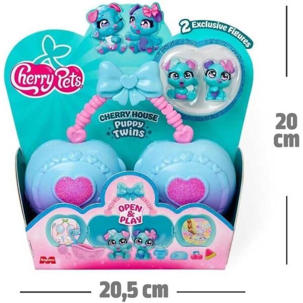 Cherry House Puppy Twins: Cherry House mit 2 Hunden und 6 exklusiven Accessoires