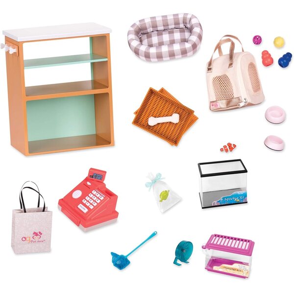 Our Generation Pet Shop – Komplettes Zubehörset für Kinder